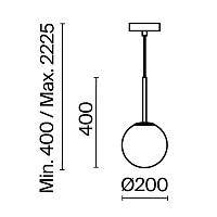 Подвесной светильник Maytoni MOD321PL-01B1