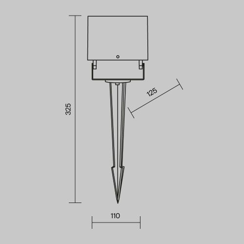 Ландшафтный светильник Outdoor O309FL-L18B3K фото 2