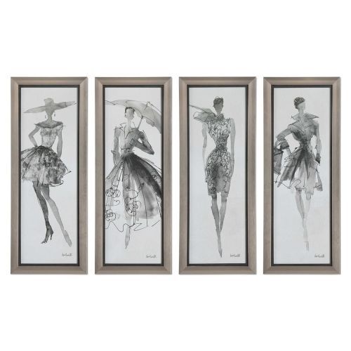 Настенный декор Fashion Sketchbook Uttermost фото 3