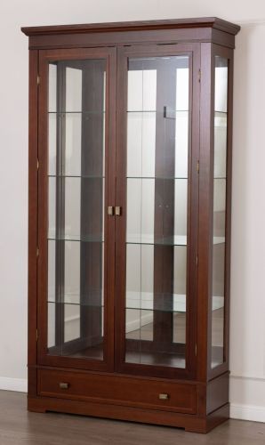Витрина 2008 Орех 219 × 40 × 117 см фото 4