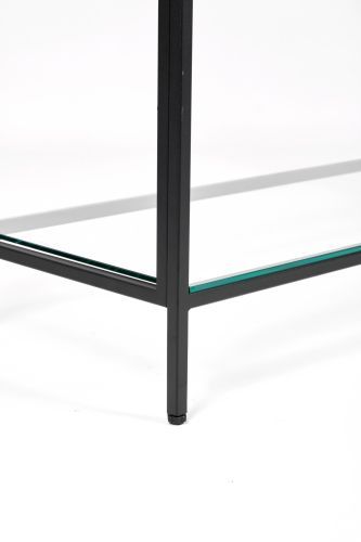 Консольный стол 1081-CB clear черный муар AllConsoles 100x35x80 фото 3