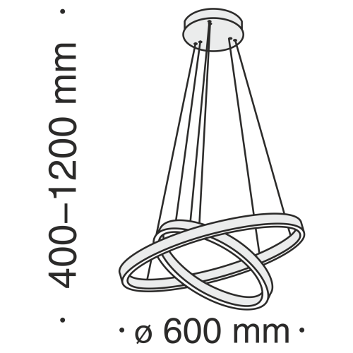 Подвесной светильник Maytoni MOD058PL-L55W4K фото 6