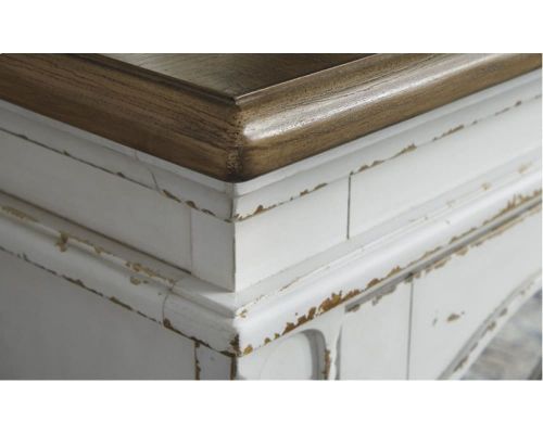 W743-68 ТВ-тумба Realyn, Ashley Furniture 188х46 h=92 см фото 4