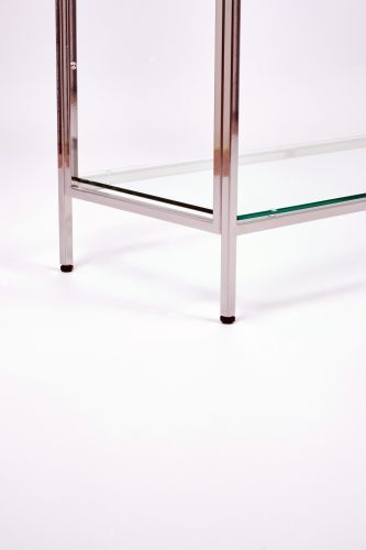 Консольный стол 1083-CS clear серебряный AllConsoles 80x35x80 фото 3
