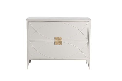 151SV-000012 Комод бежевый 2 ящика 100*80*40см