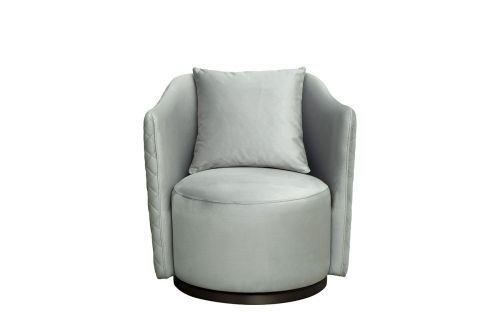 Кресло Верона(Verona) вращающееся, велюр мятный Colt025-MINT/бронза 70*77*80см
