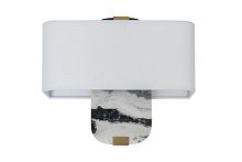 185HM-04259 Бра плафон белый 36*13*h.32 см