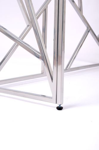 Консольный стол 1051-CS grey серебряный AllConsoles 100x35x80 фото 2