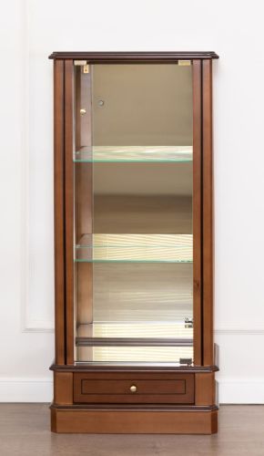 Витрина низкая 4 Nogal Claro IDC, 112*32*50 см фото 4