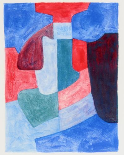 Интерьерное жикле “Bleue, verte et rouge” фото 3