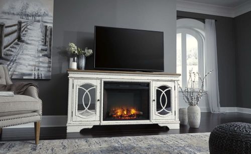 W743-68 ТВ-тумба Realyn, Ashley Furniture 188х46 h=92 см фото 3