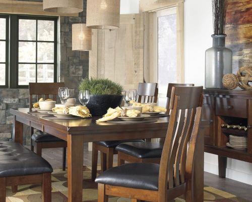 Стол обеденный раскладной D594-35 Ralene, Ashley Furniture фото 4