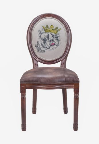 Мягкий стул – медальон Volker king dog 95*53*50 см