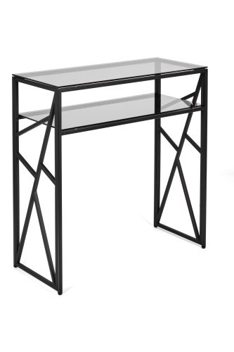 Консольный стол 1093-CB grey черный муар AllConsoles 80x35x80 фото 7