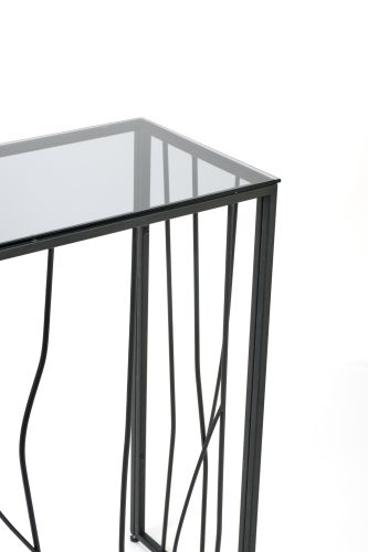 Консольный стол 1021-CB grey черный муар AllConsoles 100x35x80 фото 3