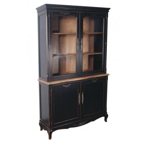 Буфет Belveder прованс ST9132N черный, 91*42*124 см