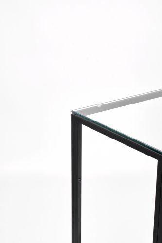 Консольный стол 1081-CB clear черный муар AllConsoles 100x35x80 фото 5