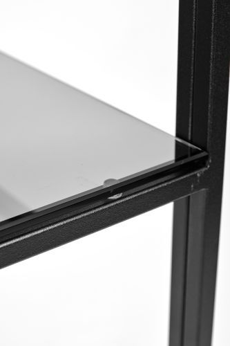 Консольный стол 1043-CB grey черный муар AllConsoles 80x35x80 фото 3