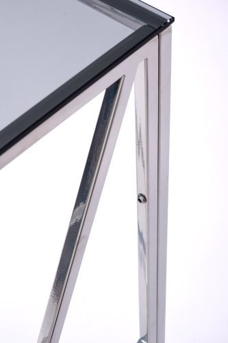 Консольный стол 1051-CS grey серебряный AllConsoles 100x35x80 фото 3