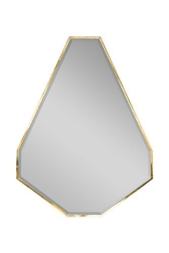KFG088 Зеркало в металлич. раме  цвет золото 120*160см