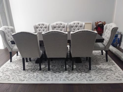 Стул обеденный мягкий Jeanette D702-01 Ashley Furniture фото 6