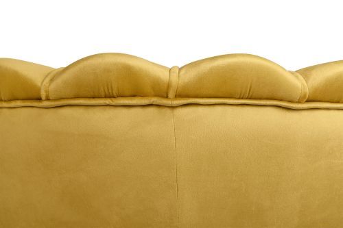 Кресло ракушка Pearl yellow желтый 75*75*85 см фото 6