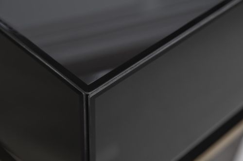 KFG058 Консоль черная 2 ящика  120*42*77см фото 5