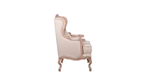 Классическое американское кресло Brody Beige 109*67*66 см фото 3