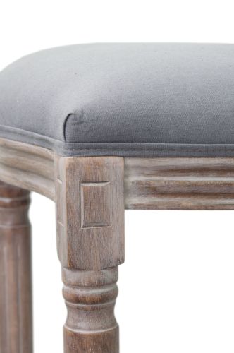 Стул мягкий барный Filon grey, серый фото 4