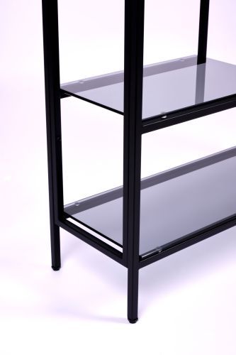 Консольный стол 1014-CB grey черный муар AllConsoles 80x25x80 фото 4